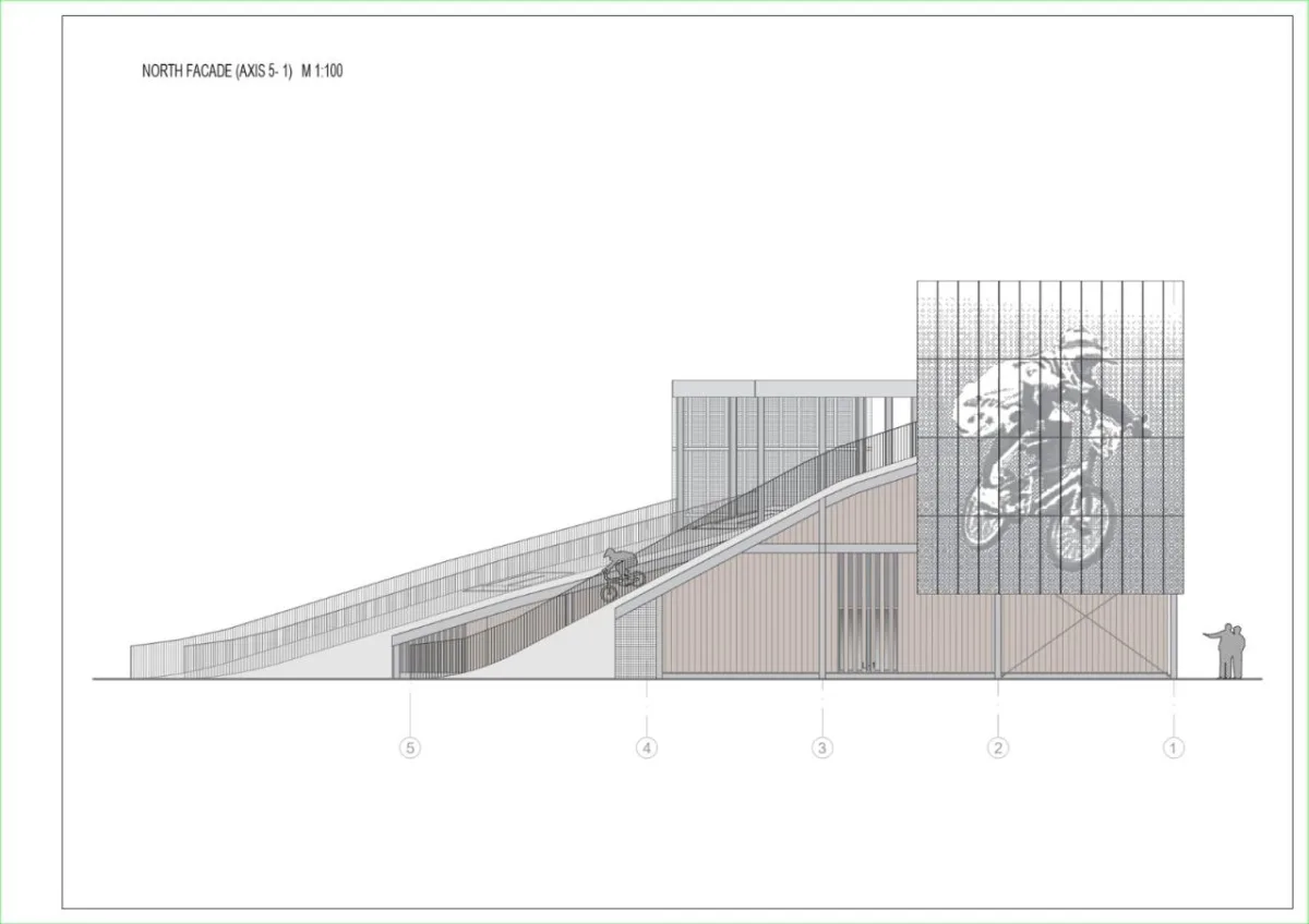 BIM建筑|奥运冠军 Maris Strombergs 的 BMX 赛道 / Balta Istaba
