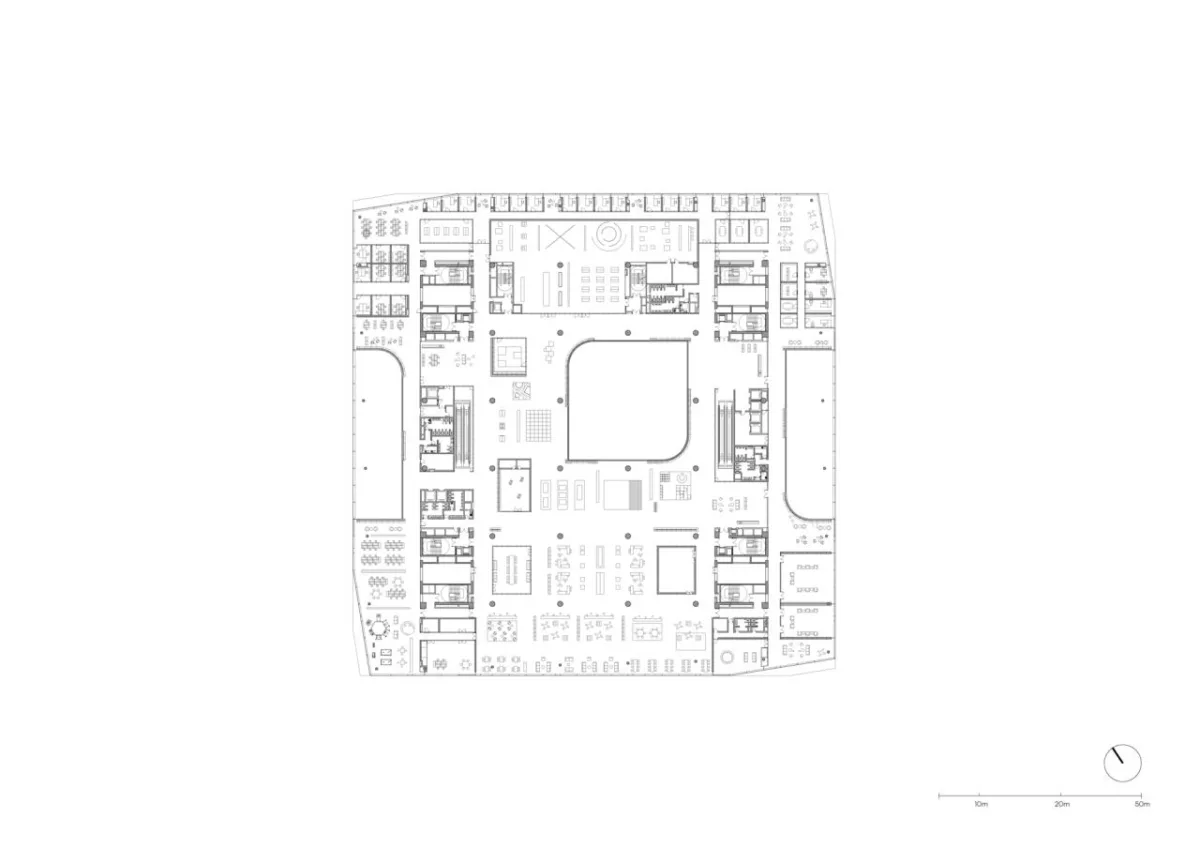 BIM建筑|上海图书馆东馆 / SHL