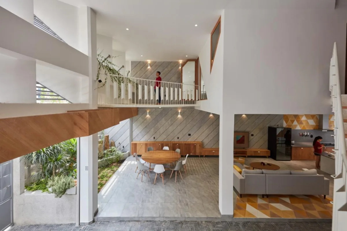 BIM建筑|三角形之家 / Khuon Studio