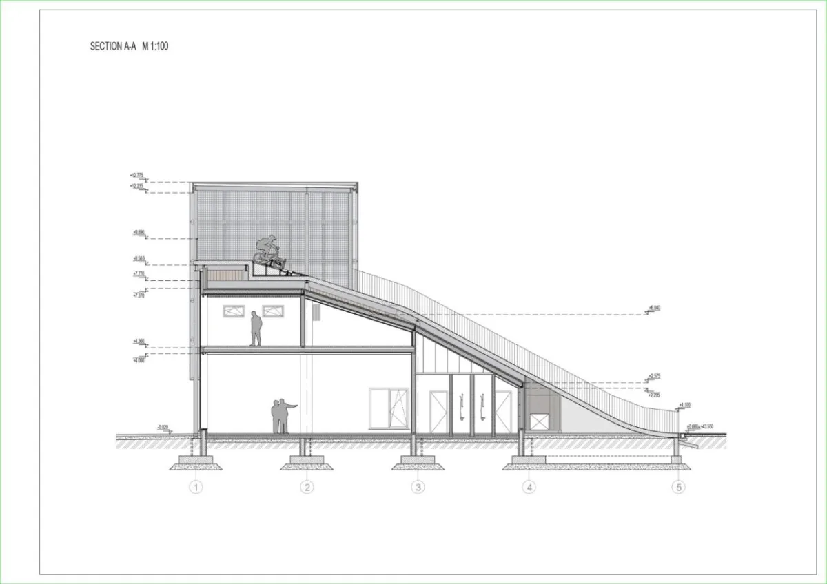 BIM建筑|奥运冠军 Maris Strombergs 的 BMX 赛道 / Balta Istaba