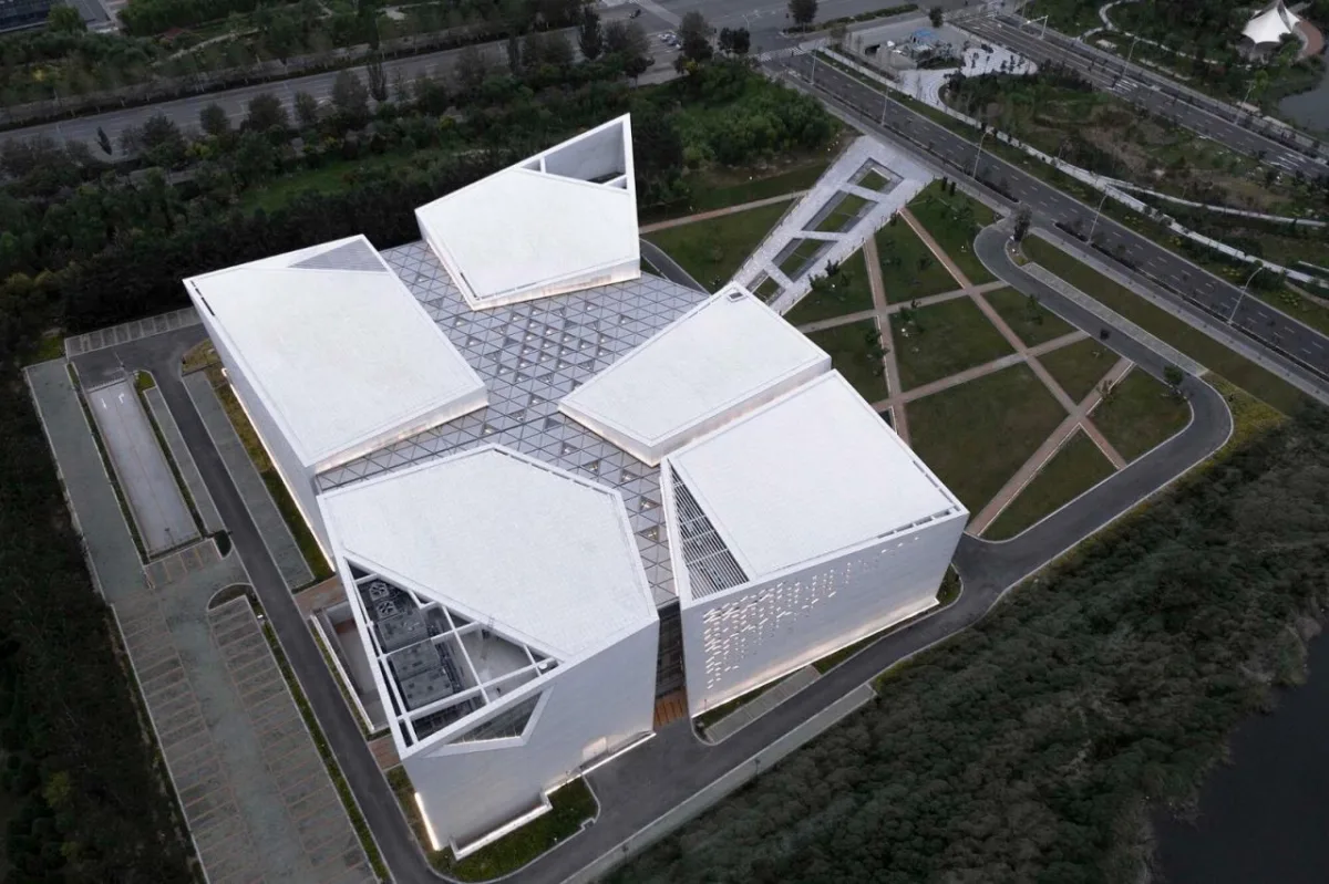 BIM建筑|宁夏美术馆 / 筑境设计