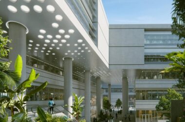 BIM建筑|香港城市大学（东莞）校园，平行四边形网络 / HENN海茵建筑-BIM建筑网