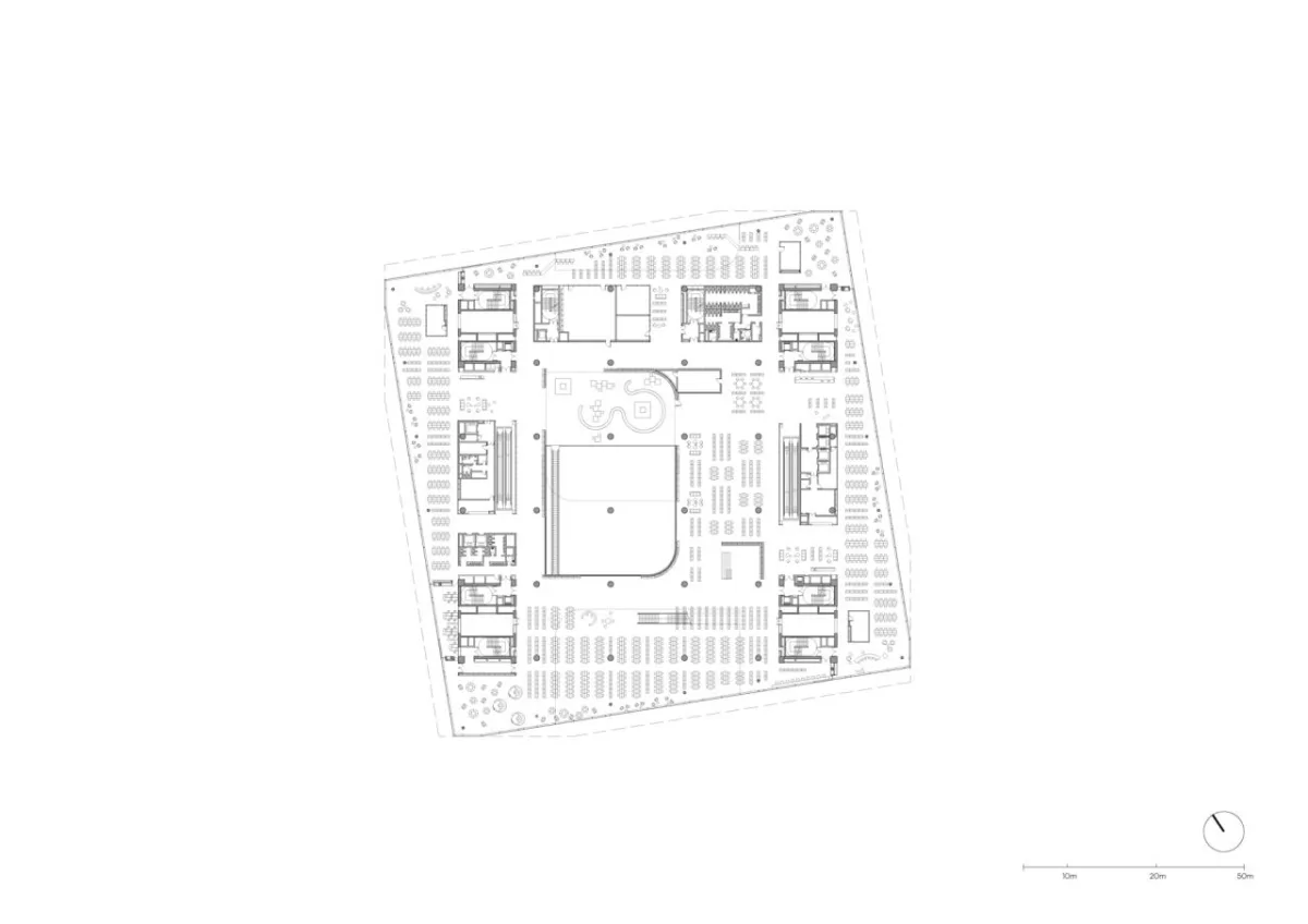 BIM建筑|上海图书馆东馆 / SHL