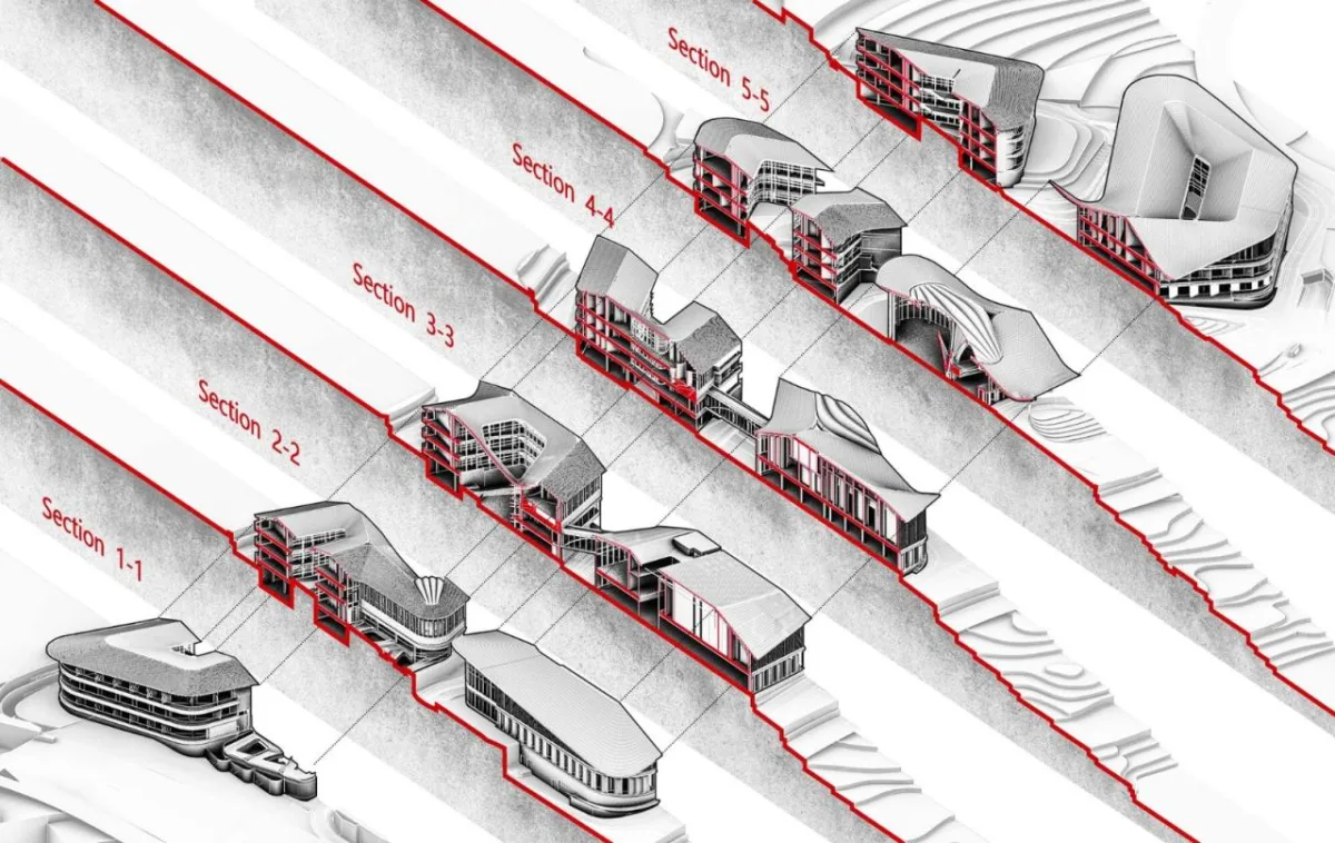 BIM建筑|南京丽笙酒店 / 上海创盟国际建筑设计