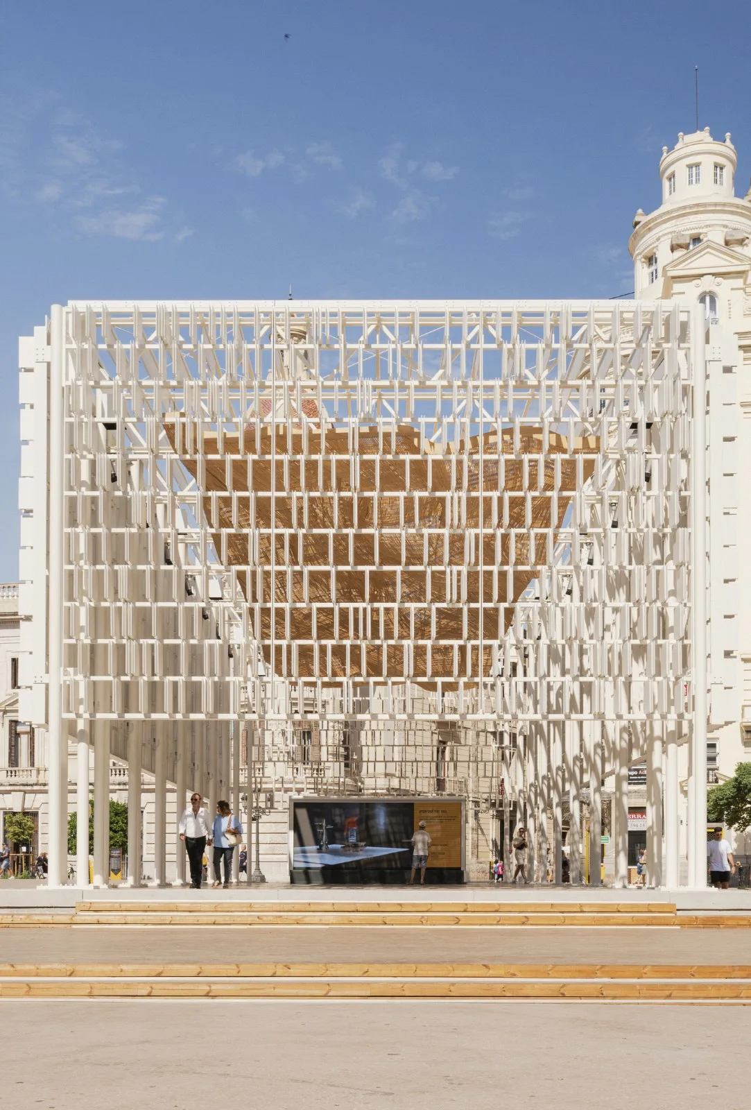 BIM建筑|可拆卸陶瓷结构，瓦伦西亚集市场馆 / Miguel Arraiz + Arqueha