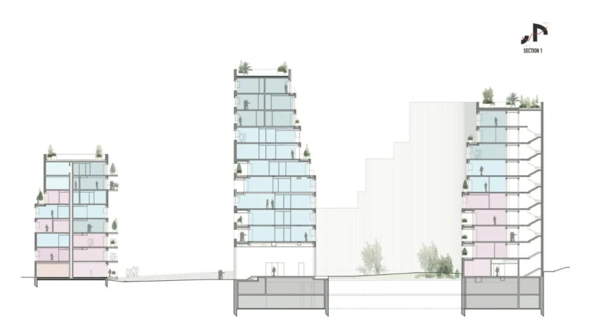 BIM建筑|景观住宅综合体 Ascension / MVRDV