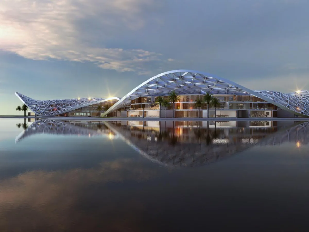 BIM建筑|迪拜将打造新科技区 Creekside，净零碳区 / URB