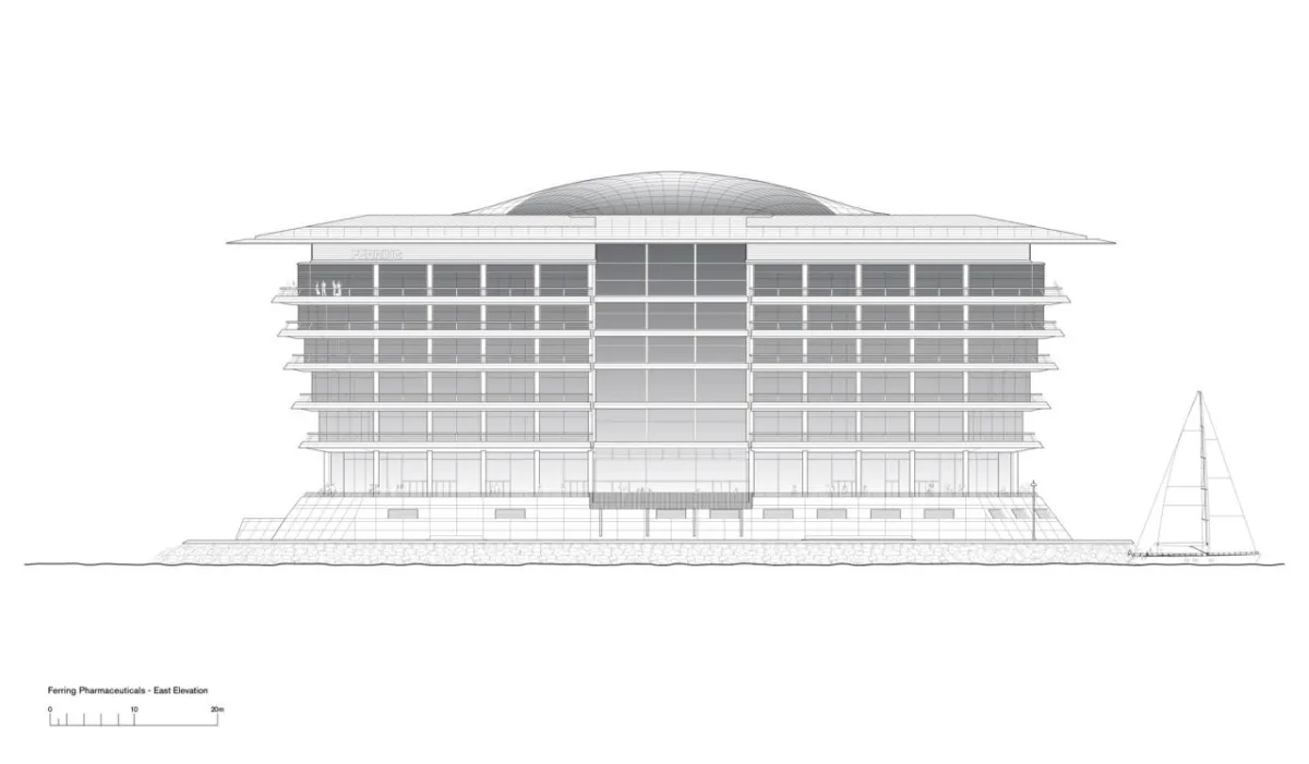 BIM建筑|辉凌制药总部 / Foster + Partners