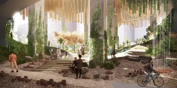 BIM建筑|隈研吾设计硅谷“绿肺”建筑