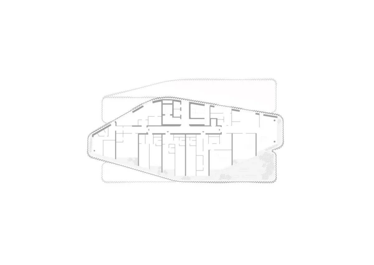 BIM建筑|RKM740“拉链” 塔楼 / J. Mayer H. Architects