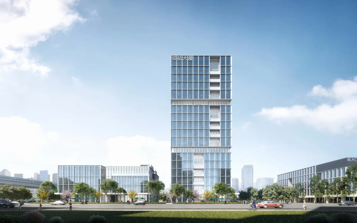 BIM建筑|常州高铁新城领航大厦 / 简和建筑