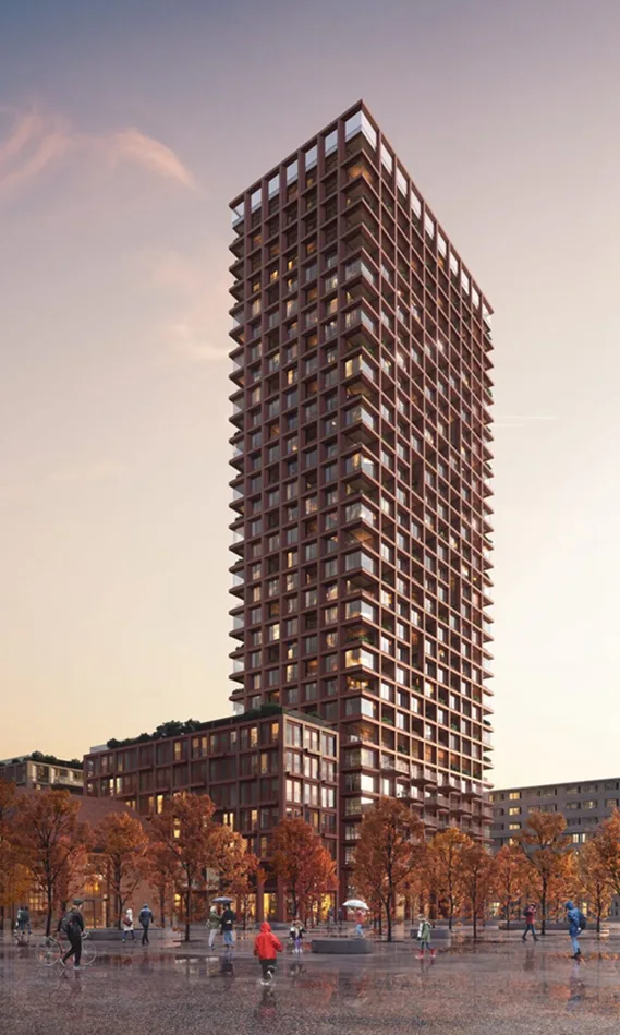 BIM建筑|施密特-哈默-拉森设计世界上最高木结构建筑