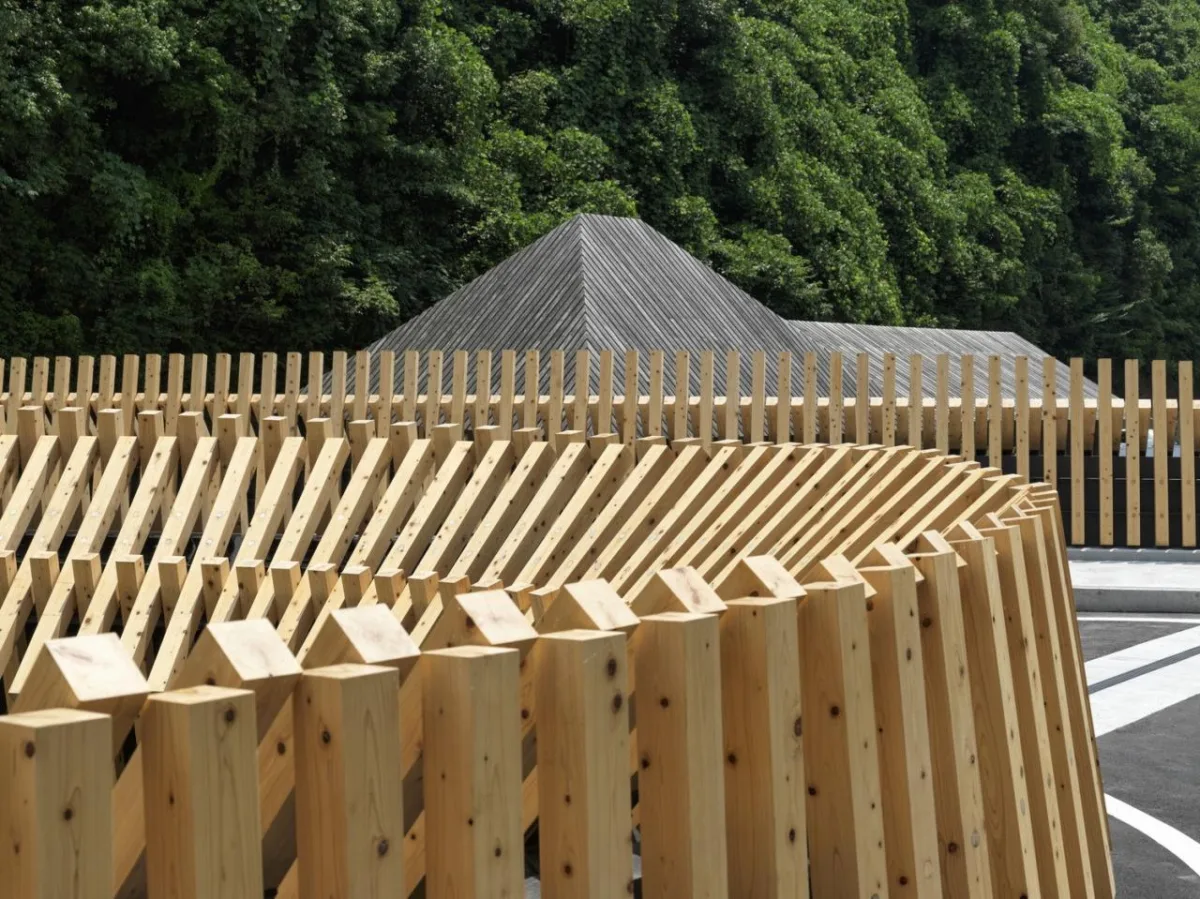 BIM建筑|传统木工技艺与现代计算科技相结合，久杉桥 / 隈研吾建筑都市设计事务所