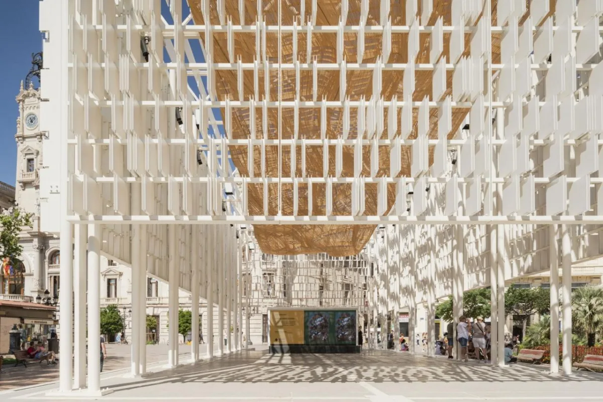 BIM建筑|可拆卸陶瓷结构，瓦伦西亚集市场馆 / Miguel Arraiz + Arqueha