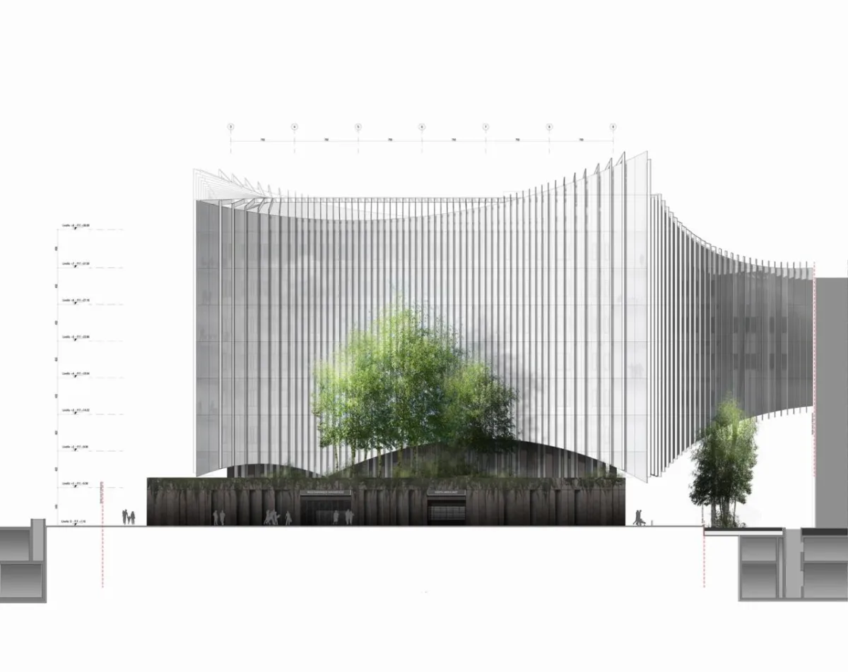 BIM建筑|会吸霾的医院：米兰圣拉斐尔医院新外科和急救中心 / MCA建筑事务所
