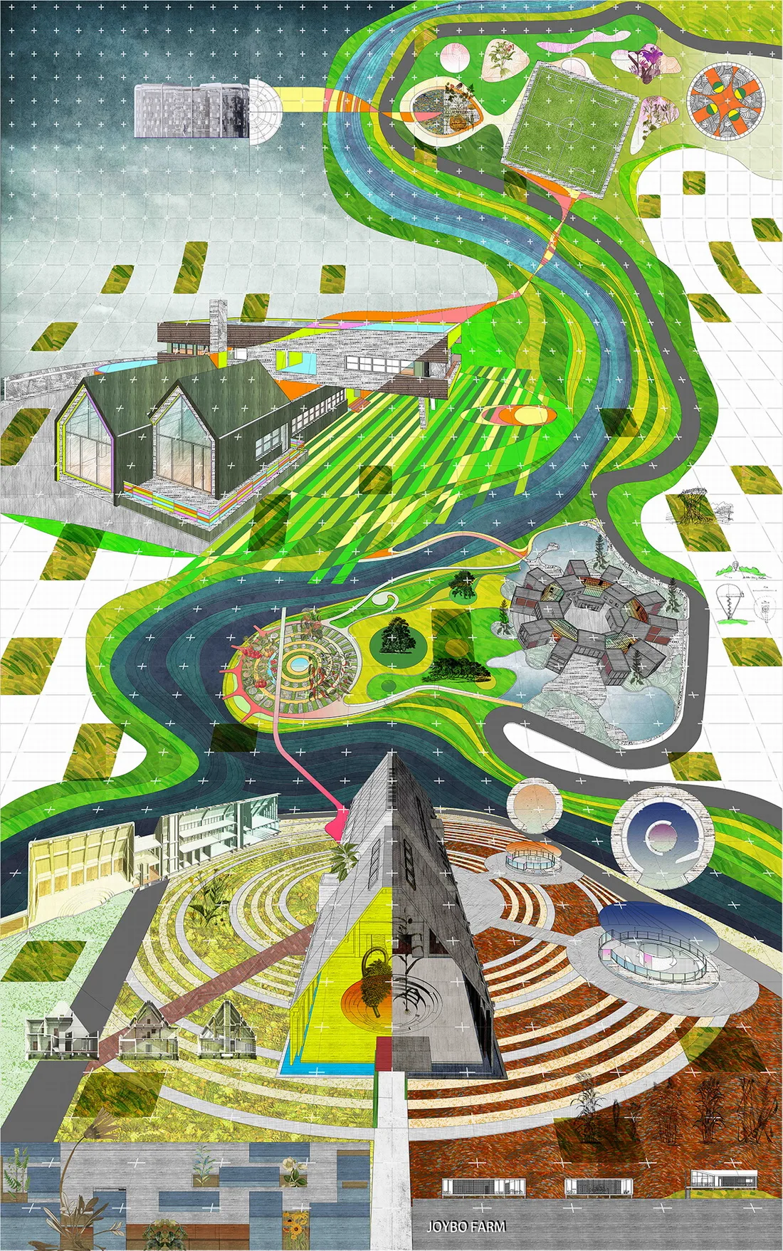 BIM建筑|释放天性的乡村俱乐部 ：江小白的一亩三分地 JOYBO FARM / 未见筑设计事务所