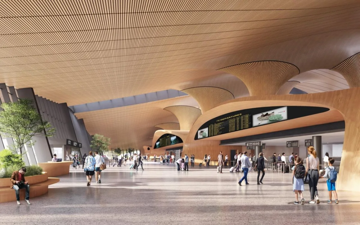 BIM建筑|“山中飞鸟”：浙江丽水机场设计 / 马岩松MAD