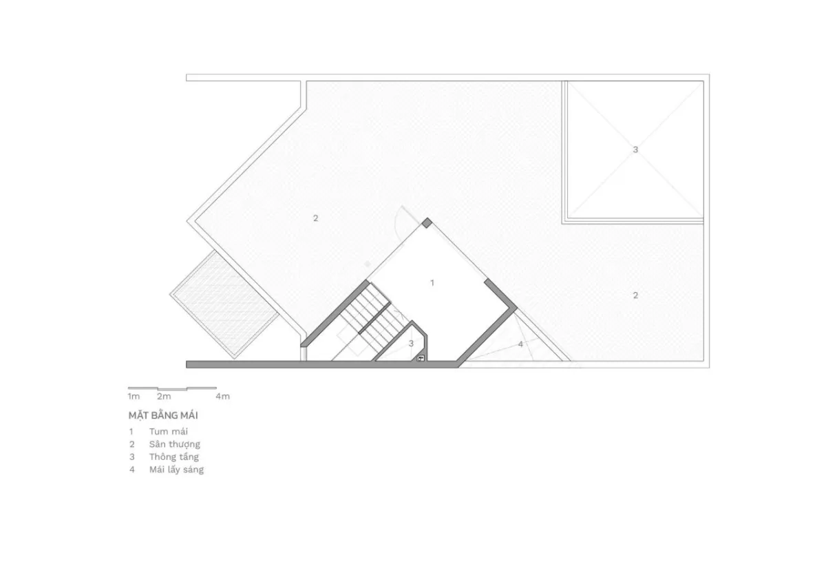 BIM建筑|三角形之家 / Khuon Studio