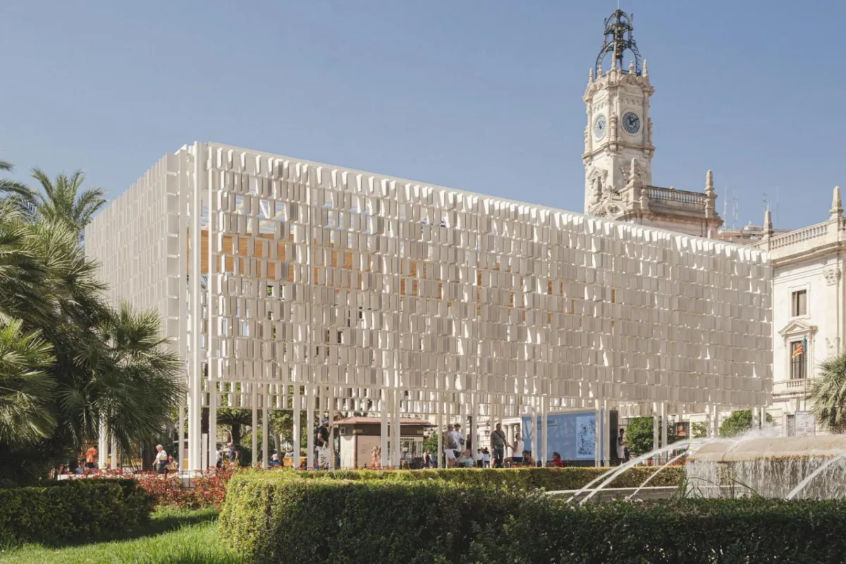 BIM建筑|可拆卸陶瓷结构，瓦伦西亚集市场馆 / Miguel Arraiz + Arqueha