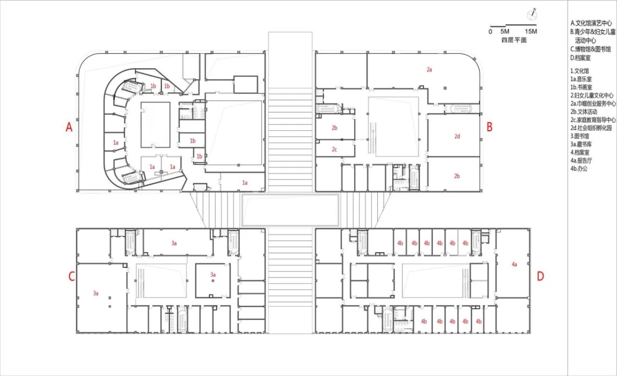 BIM建筑|响水文化艺术中心 / ATAH介景建筑