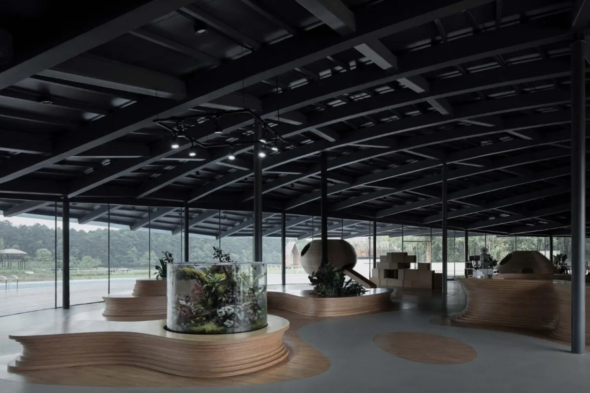 BIM建筑|新余树蛙自然体验中心 / 度向建筑