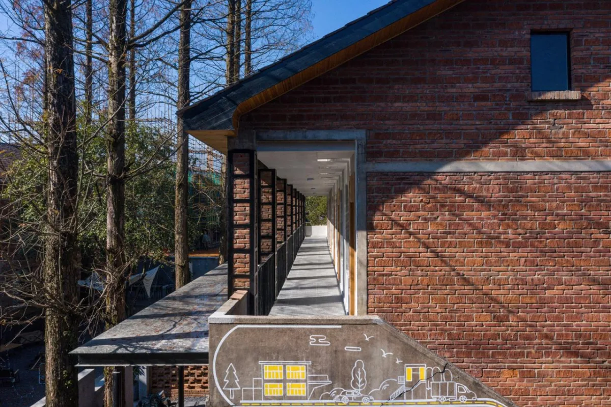 BIM建筑|龙游溪口镇乡村未来社区圃舍·溪口共享民宿 / 上海严旸建筑设计工作室