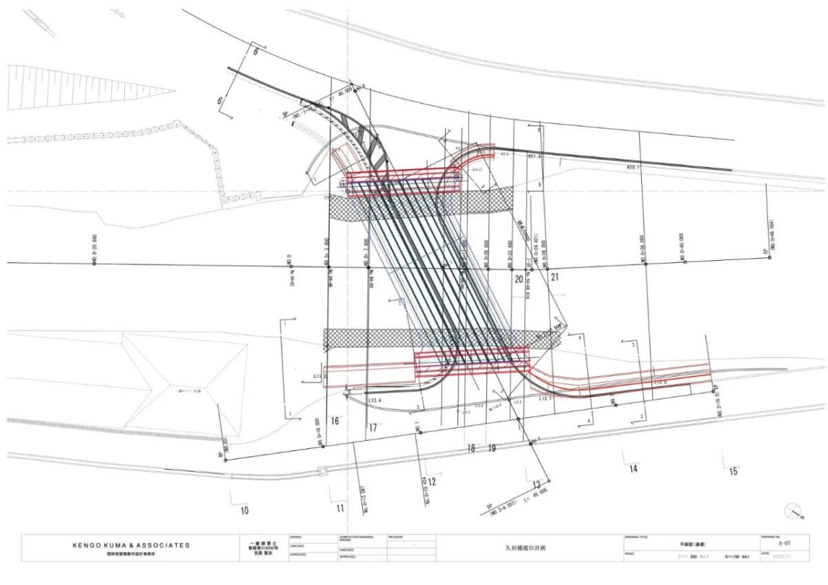 BIM建筑|传统木工技艺与现代计算科技相结合，久杉桥 / 隈研吾建筑都市设计事务所