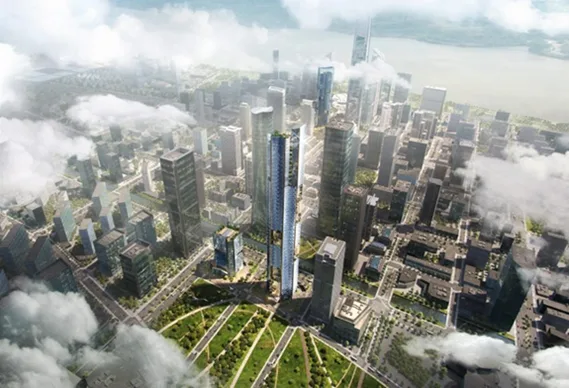 BIM建筑|奥雷·舍人设计八边形的超高层摩天楼