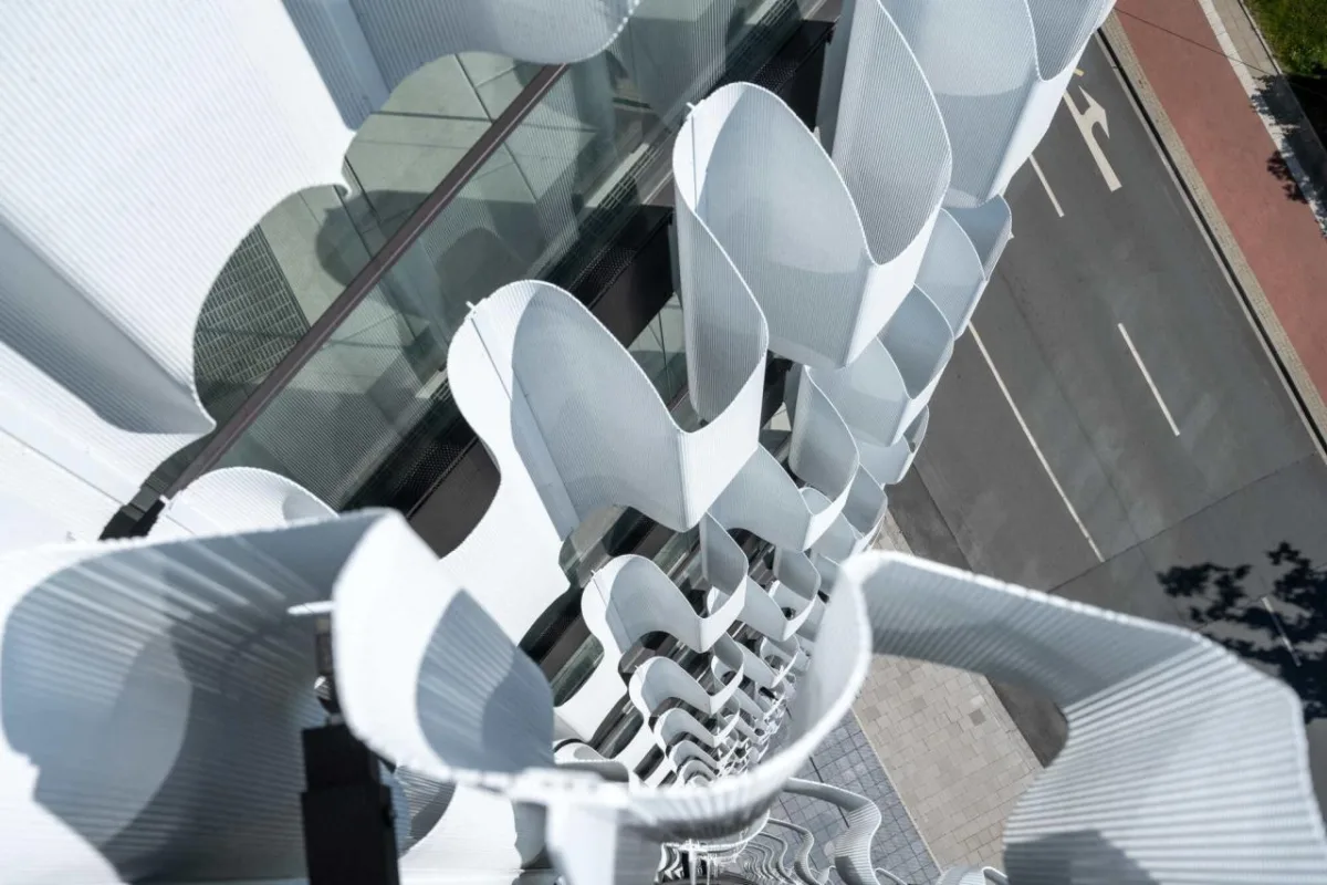 BIM建筑|RKM740“拉链” 塔楼 / J. Mayer H. Architects