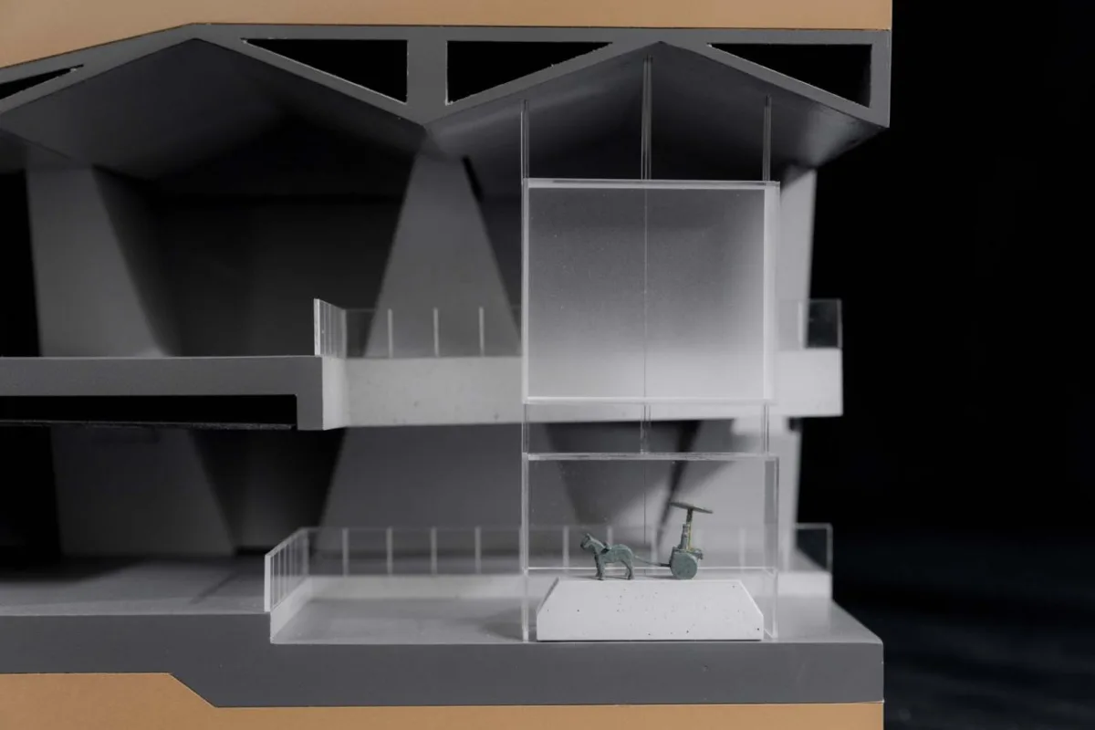 BIM建筑|西安秦始皇帝陵博物院铜车马博物馆 / 止境设计工作室