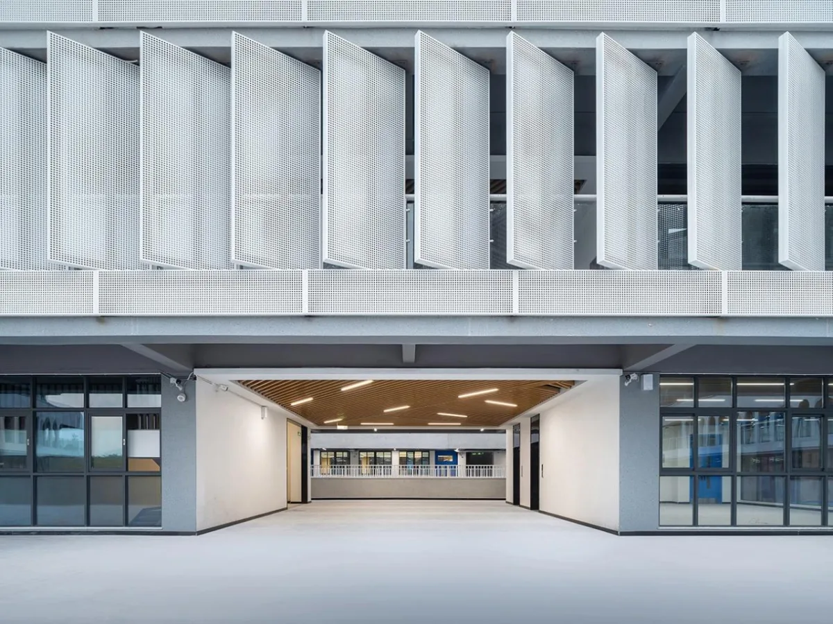 BIM建筑|台山市广旭实验学校 / 象外营造工作室