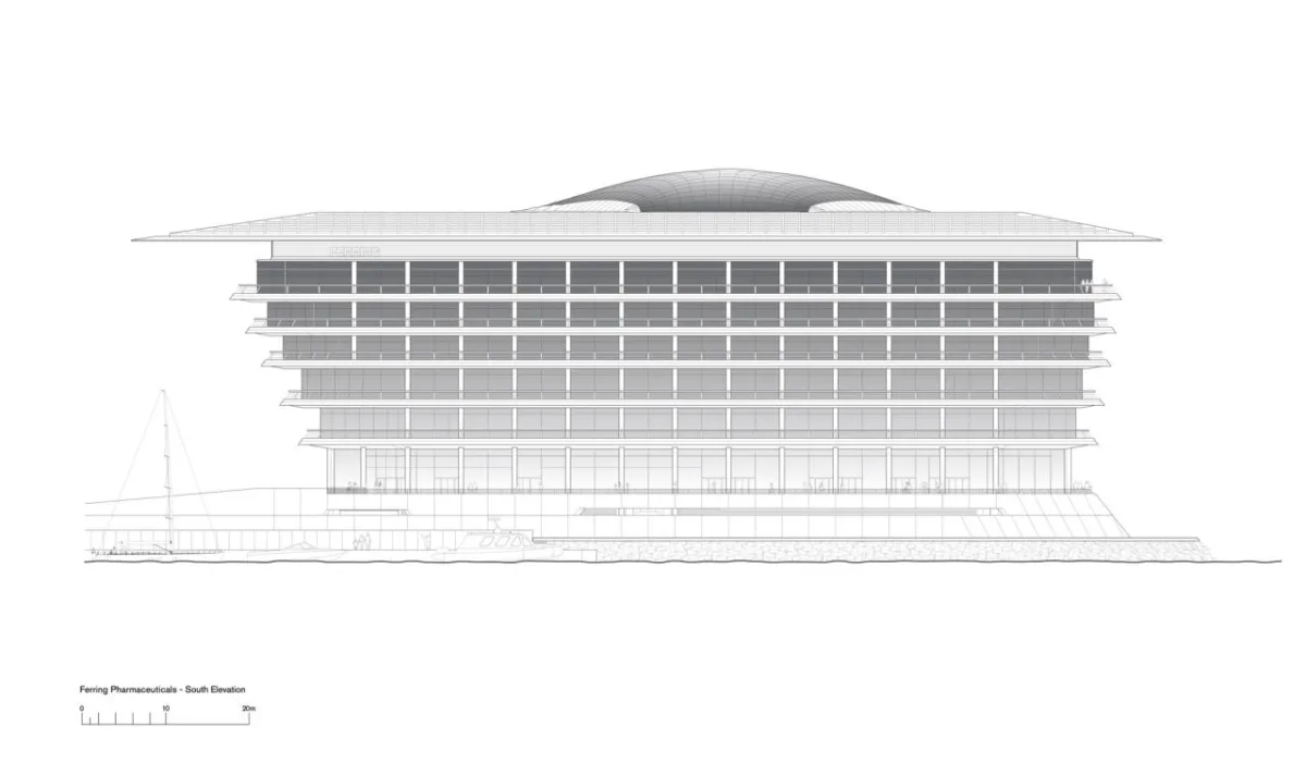 BIM建筑|辉凌制药总部 / Foster + Partners