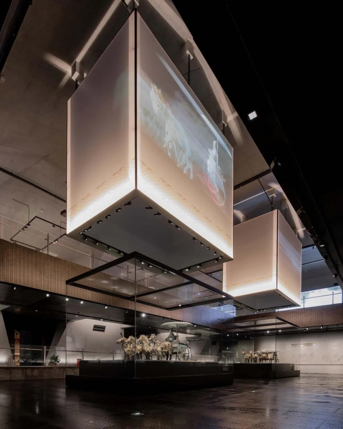 BIM建筑|西安秦始皇帝陵博物院铜车马博物馆 / 止境设计工作室