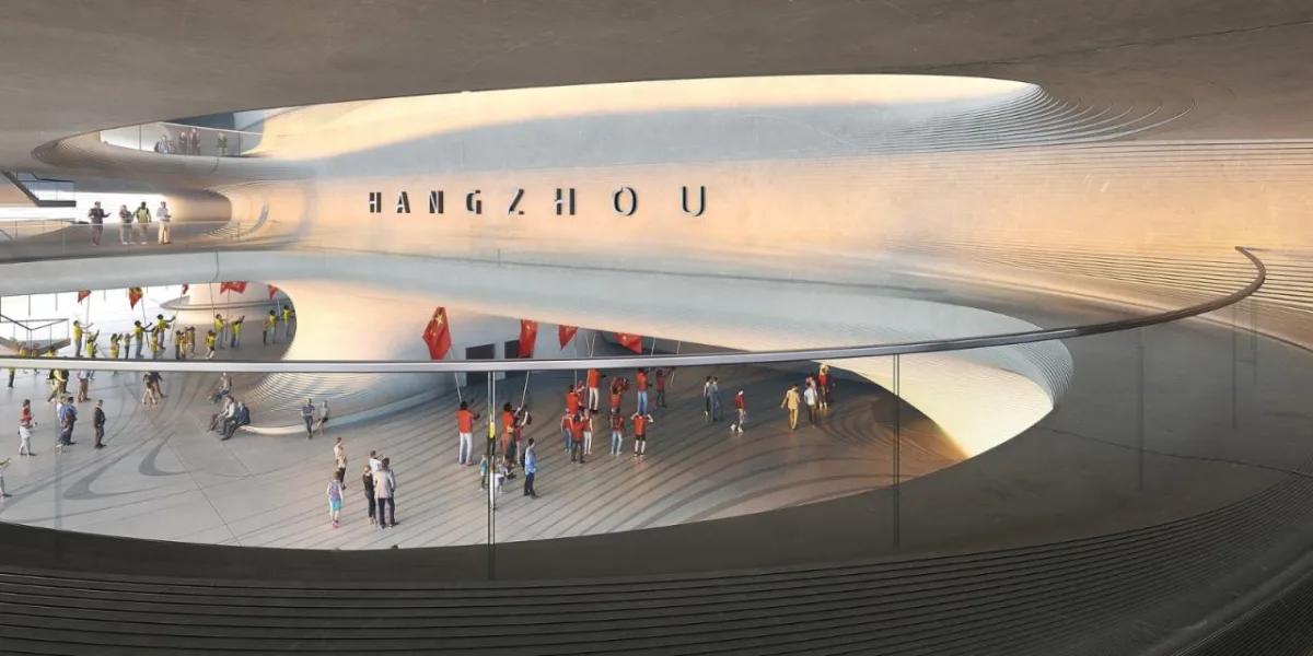 BIM建筑|层层百叶，扎哈事务所赢‘杭州未来科技文化中心国际体育中心’