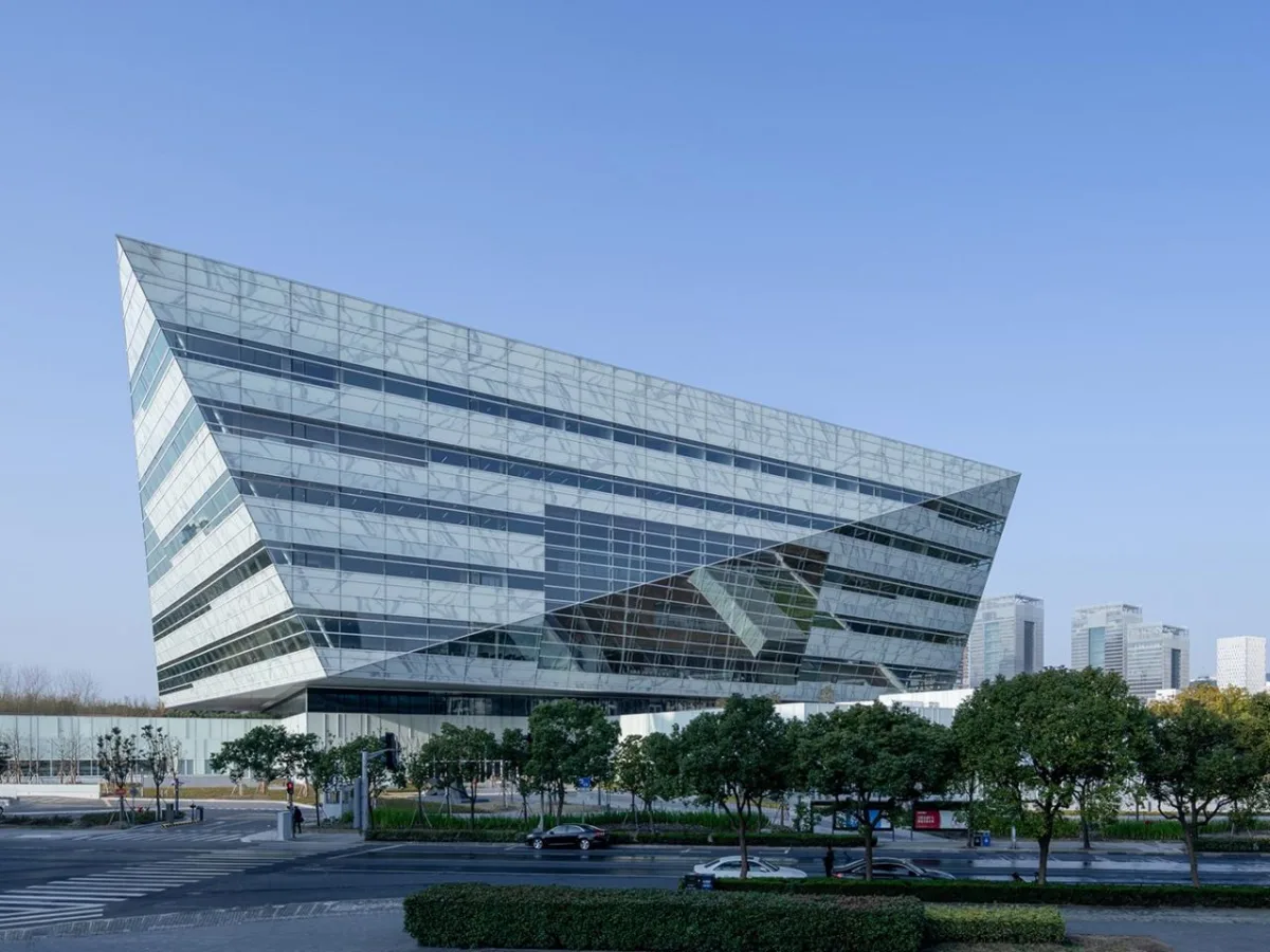 BIM建筑|上海图书馆东馆 / SHL