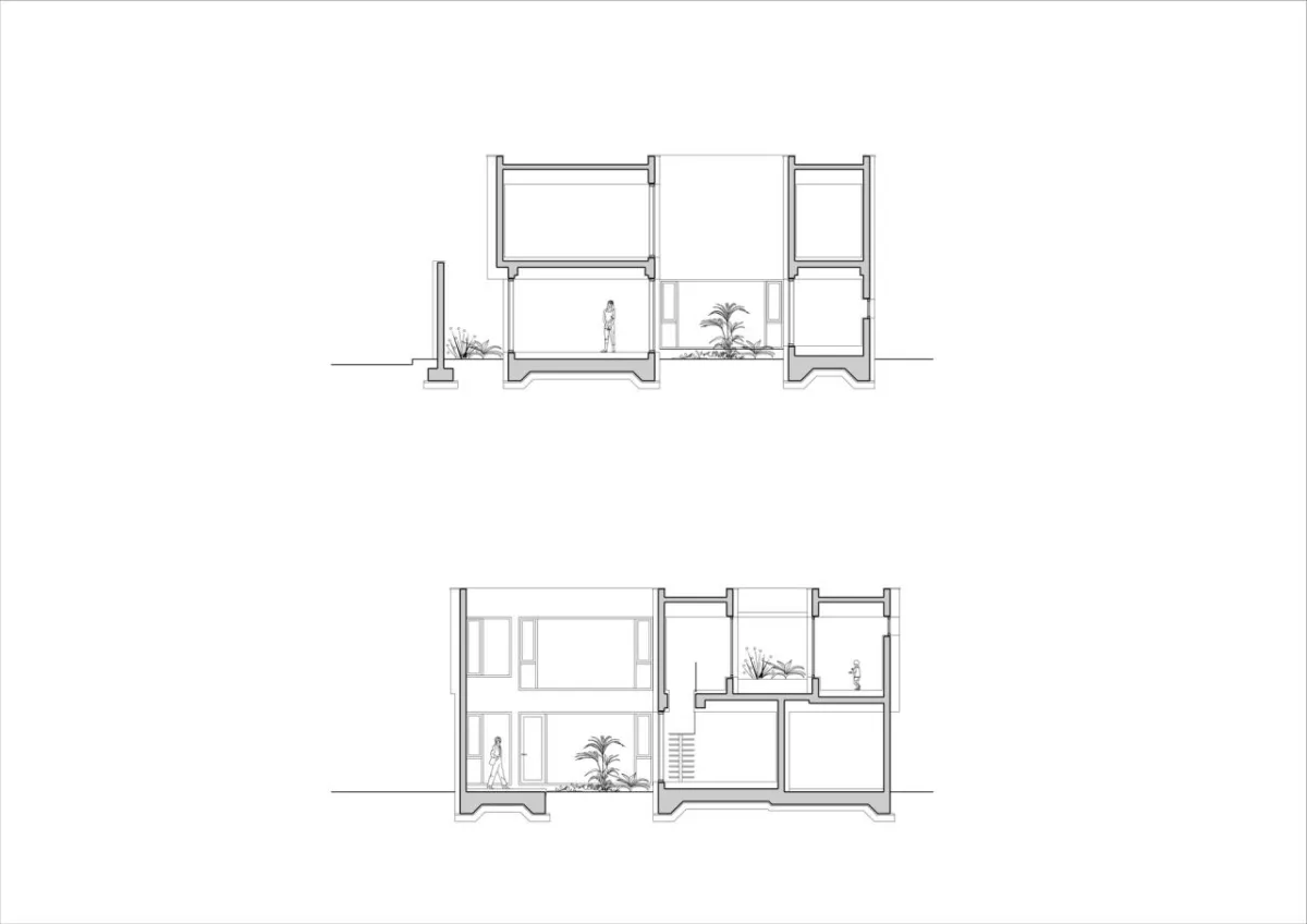 BIM建筑|扭曲营造空间，金属立面住宅 / Archirie