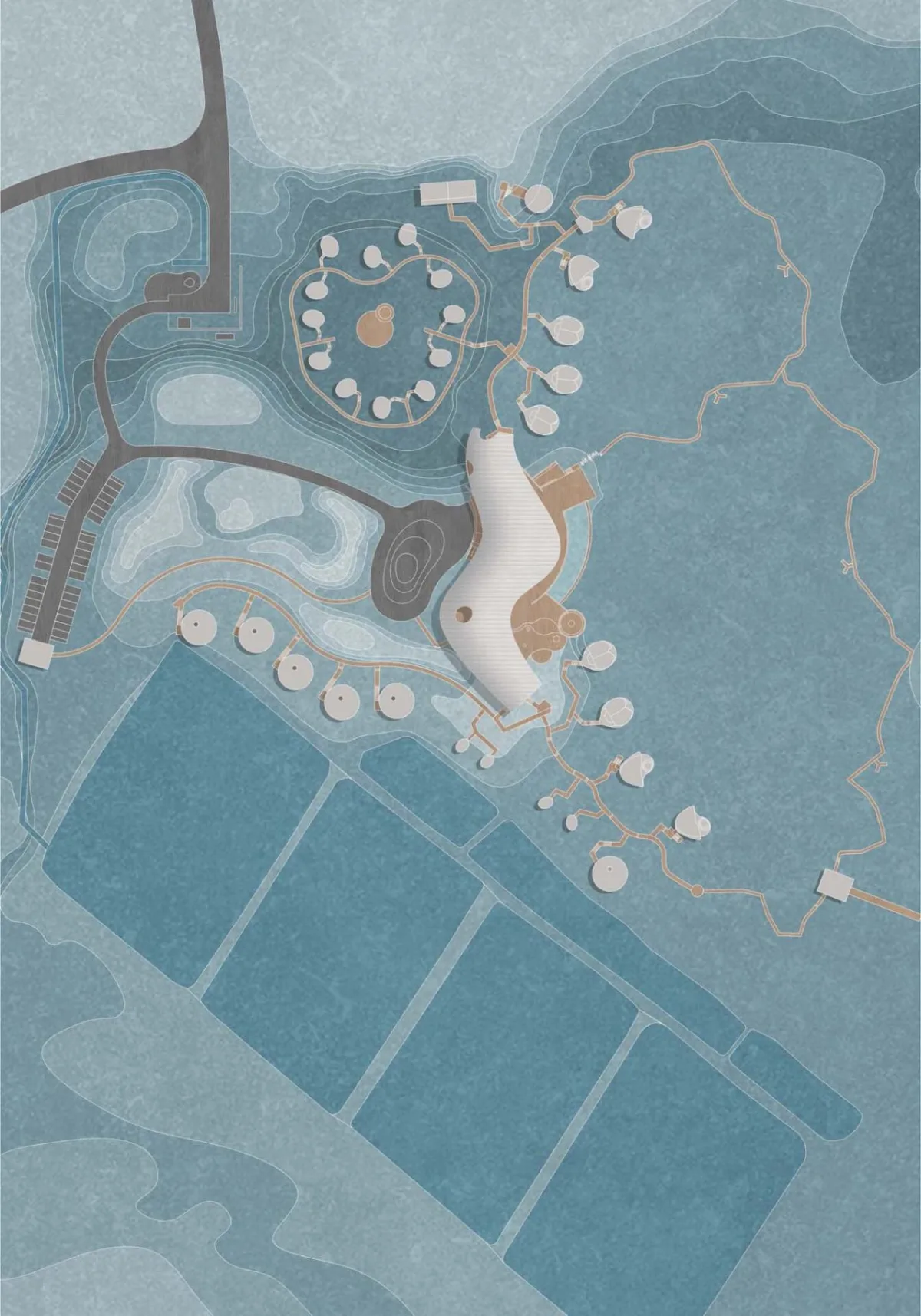 BIM建筑|新余树蛙自然体验中心 / 度向建筑
