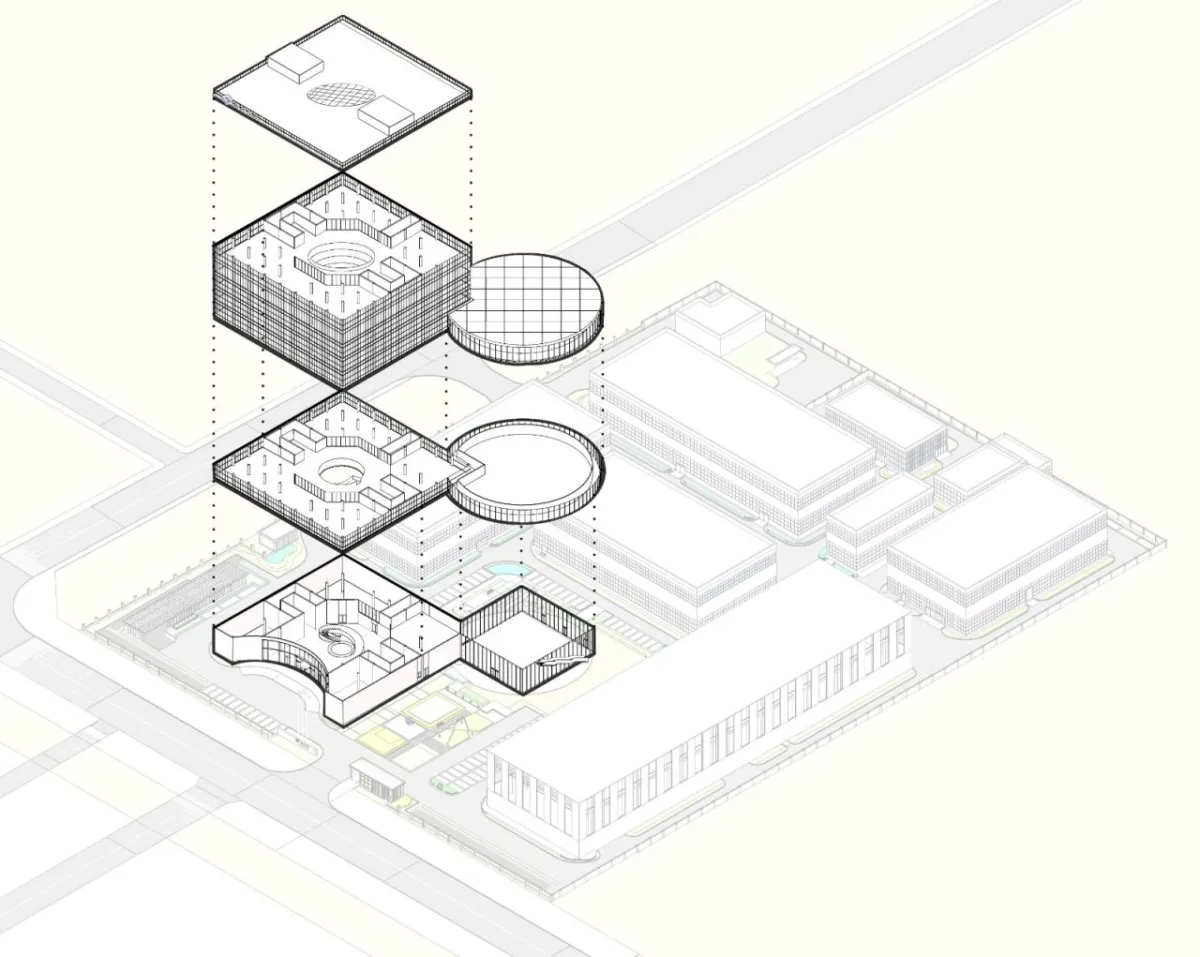 BIM建筑|国方电子研发中心 / 平介设计，苏州大学建筑学院