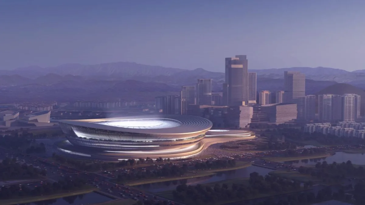 BIM建筑|层层百叶，扎哈事务所赢‘杭州未来科技文化中心国际体育中心’
