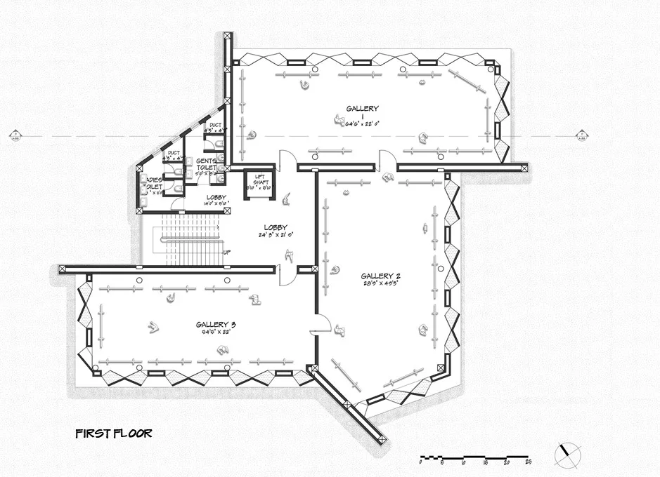 BIM建筑|Manshakti Mindgym 博物馆 / Design Workshop