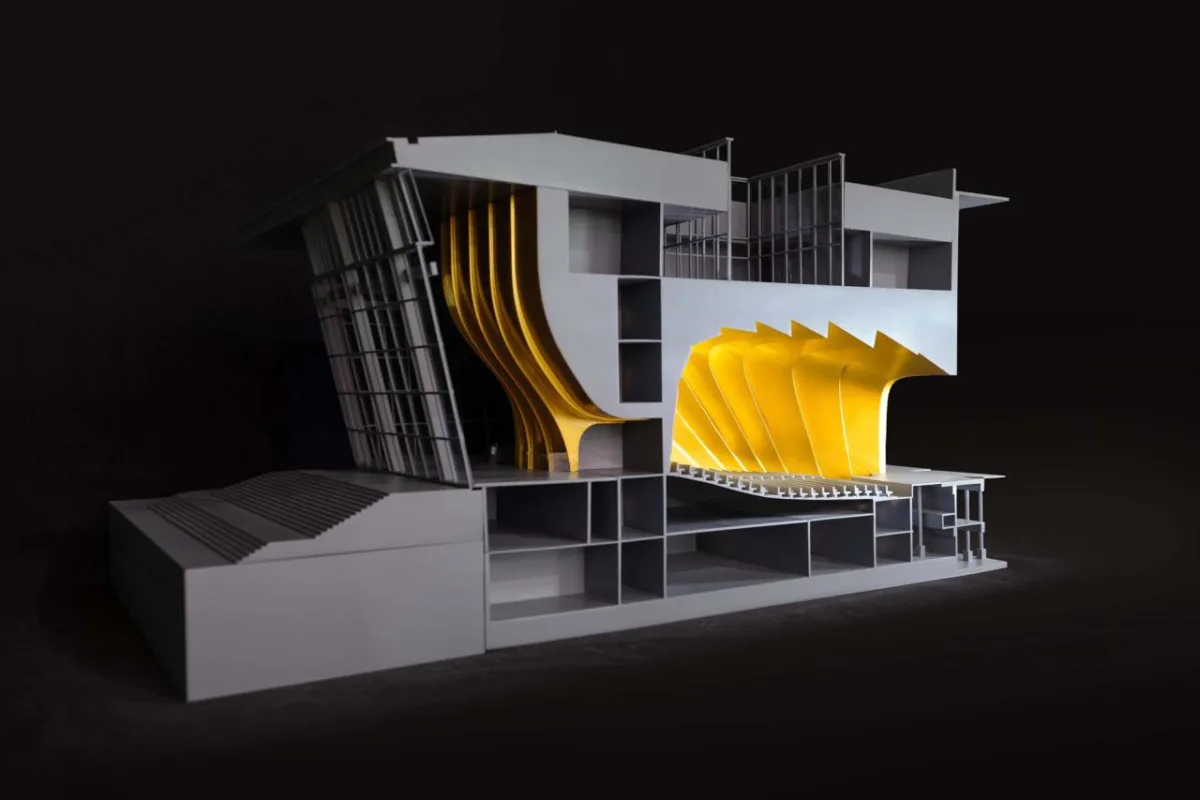 BIM建筑|响水文化艺术中心 / ATAH介景建筑