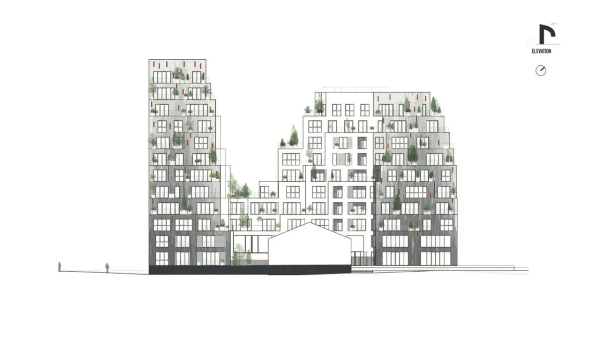 BIM建筑|景观住宅综合体 Ascension / MVRDV