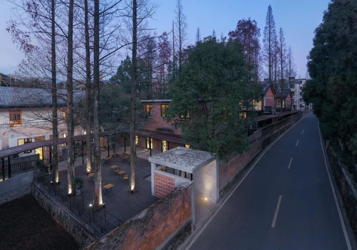 BIM建筑|龙游溪口镇乡村未来社区圃舍·溪口共享民宿 / 上海严旸建筑设计工作室