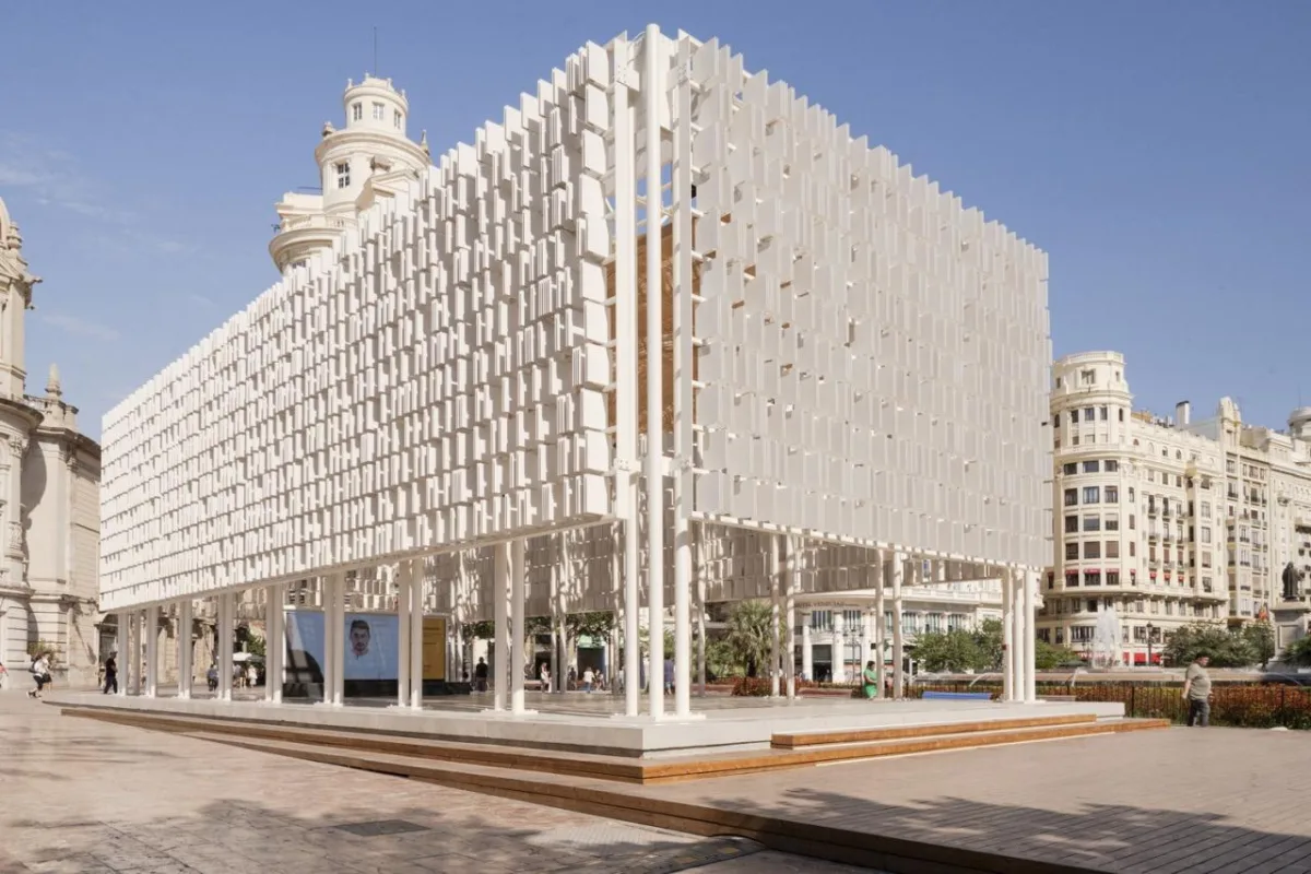 BIM建筑|可拆卸陶瓷结构，瓦伦西亚集市场馆 / Miguel Arraiz + Arqueha