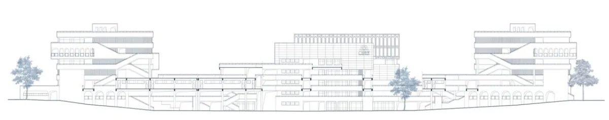 BIM建筑|台山市广旭实验学校 / 象外营造工作室