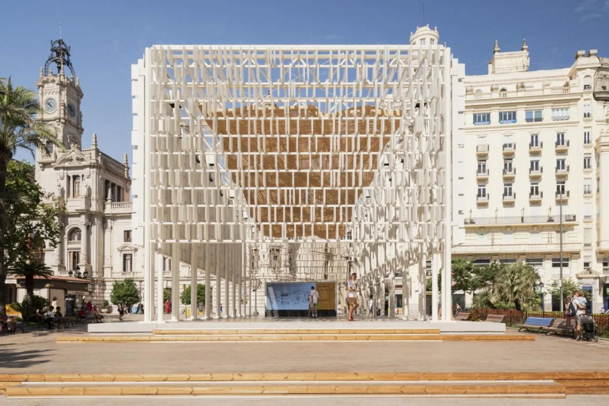 BIM建筑|可拆卸陶瓷结构，瓦伦西亚集市场馆 / Miguel Arraiz + Arqueha