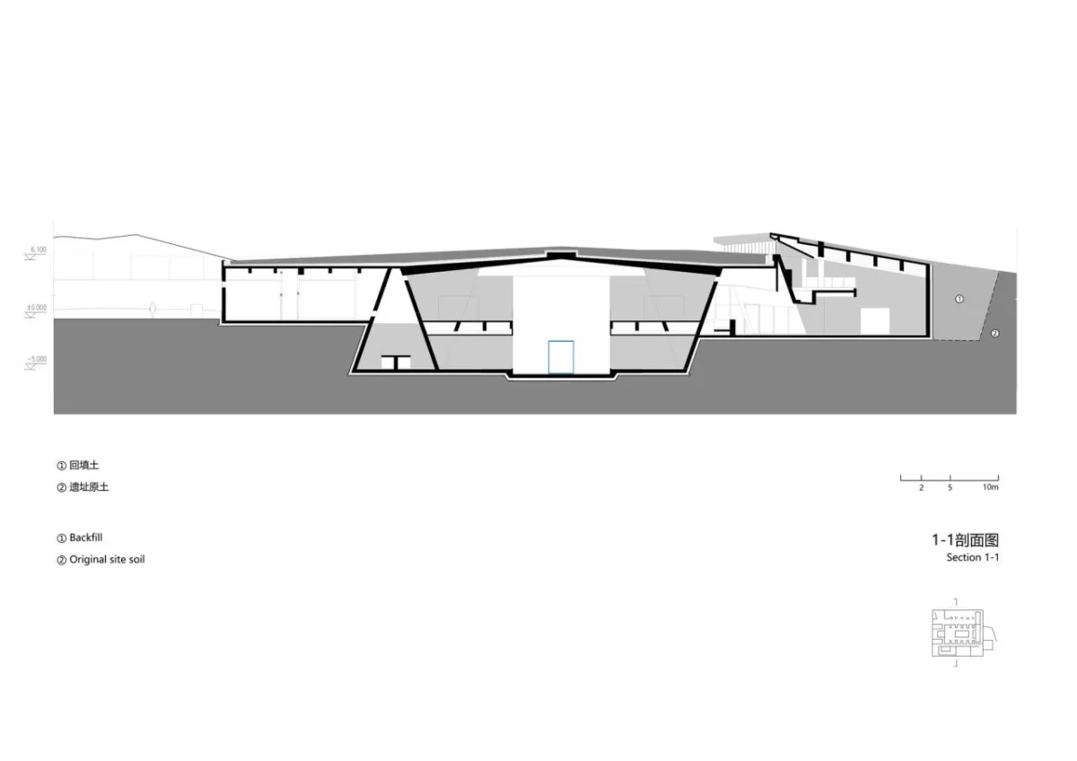 BIM建筑|西安秦始皇帝陵博物院铜车马博物馆 / 止境设计工作室