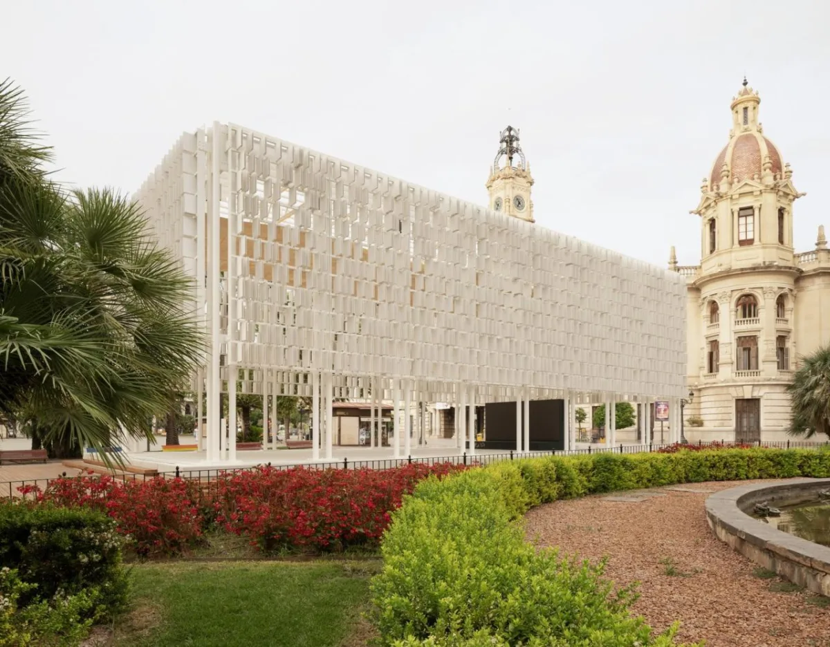 BIM建筑|可拆卸陶瓷结构，瓦伦西亚集市场馆 / Miguel Arraiz + Arqueha