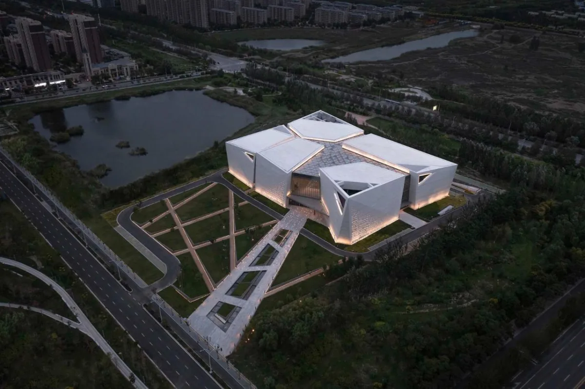 BIM建筑|宁夏美术馆 / 筑境设计