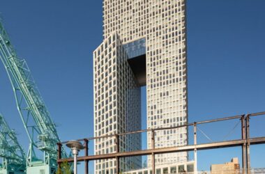 BIM建筑|库克福克斯设计布鲁克林相连塔楼-BIM建筑网